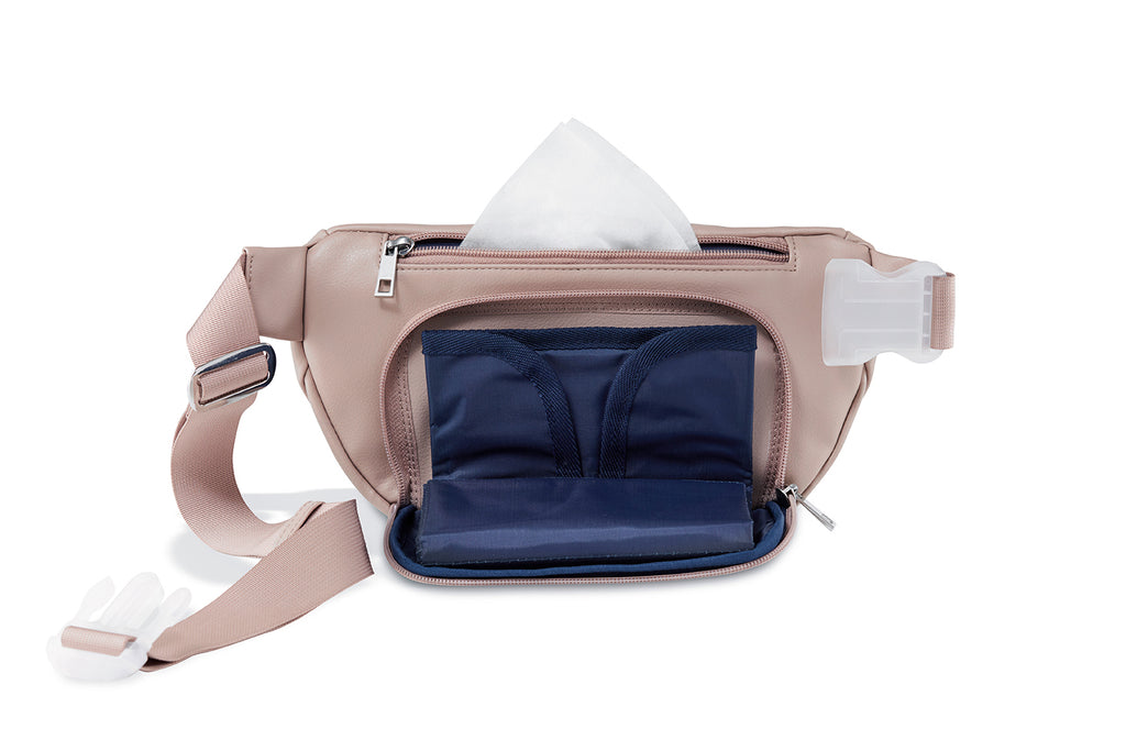 Kibou Diaper Belt Bag in Vegan Leather