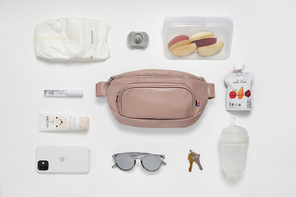 Kibou Diaper Belt Bag in Vegan Leather