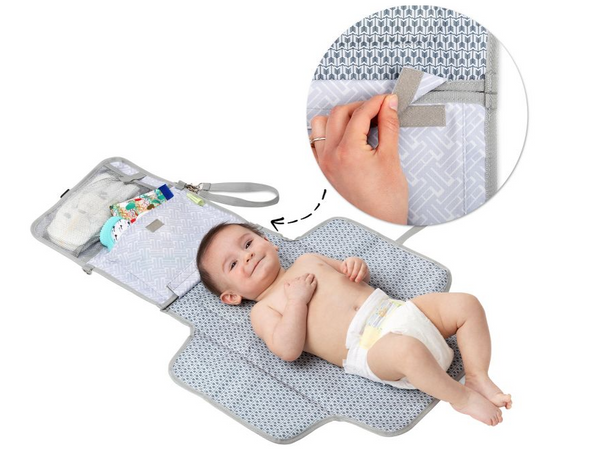 Ezee Diaper Mat (Gray Mod)