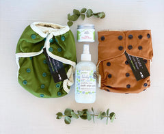 Lighthouse Cloth Diaper Package - Earth Tones